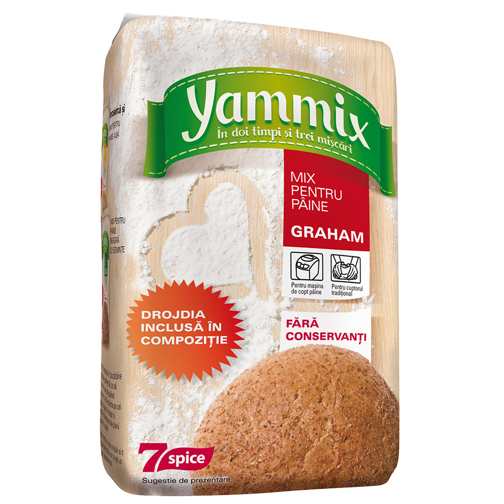 YAMMIX - MIX COMPLET PENTRU PAINE GRAHAM